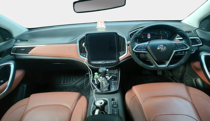 2021 MG HECTOR PLUS SHARP 1.5 PETROL TURBO CVT 6-STR, Petrol, Automatic, 40,692 km, interior