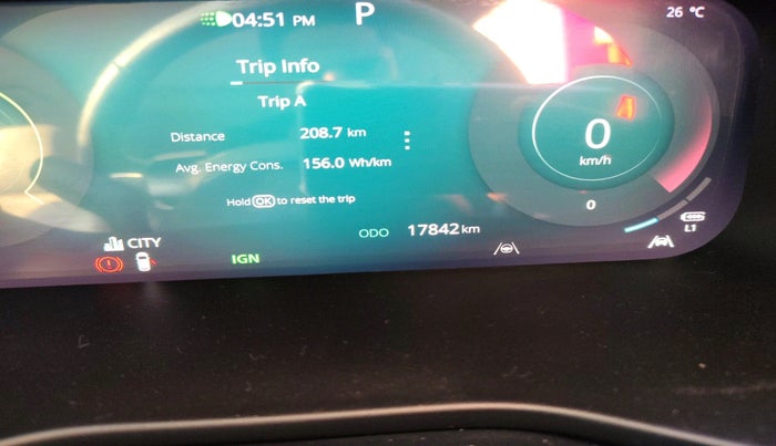 2024 Tata Curvv EV Empowered Plus A 55, Electric, Automatic, 17,842 km, interior