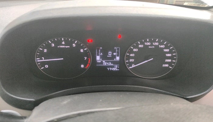 2017 Hyundai Creta SX PLUS 1.6 PETROL, Petrol, Manual, 77,495 km, interior