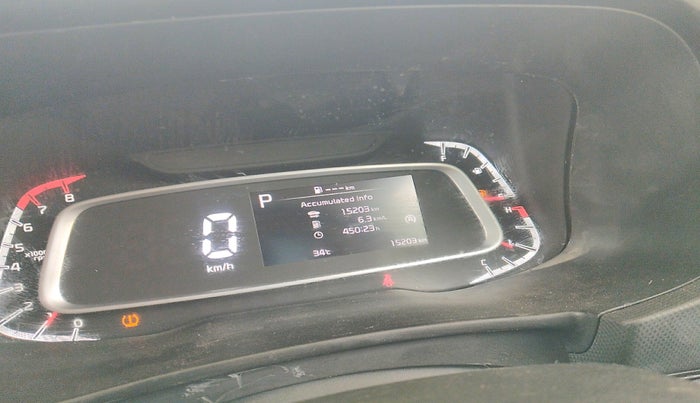 2024 KIA SONET 	 HTX 1.0 TURBO DCT, Petrol, Automatic, 15,400 km, interior