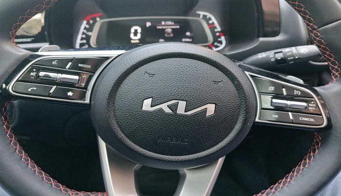 2023 KIA SONET X LINE 1.0 TURBO PETROL DCT, Petrol, Automatic, 9,794 km, interior