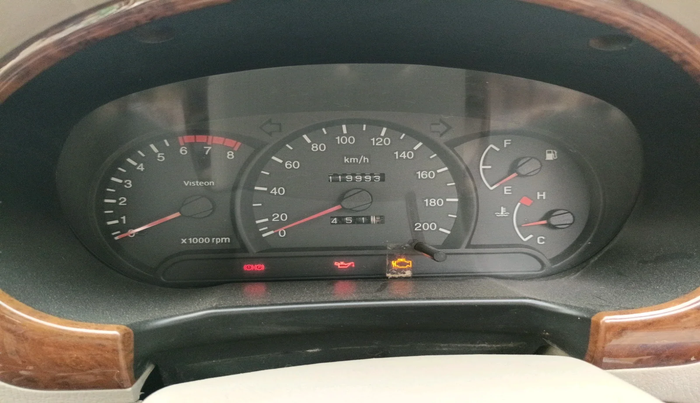 2010 Hyundai Accent GLE, Petrol, Manual, 1,19,993 km, interior