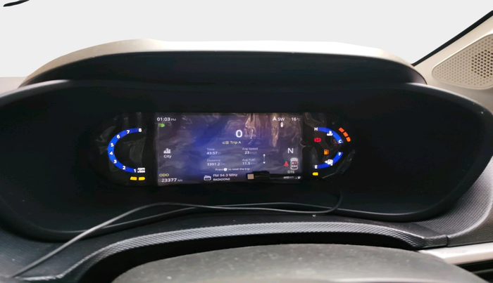 2024 Tata NEXON CREATIVE+ SUNROOF AMT 1.2 PETROL, Petrol, Automatic, 23,377 km, interior