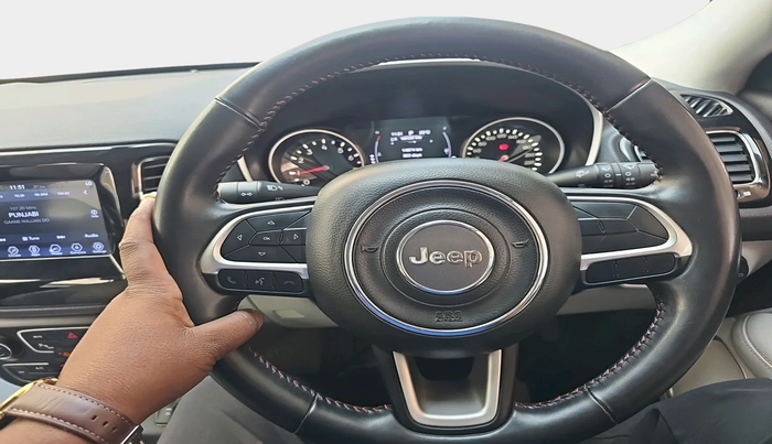 2017 Jeep Compass LIMITED 1.4 PETROL AT, Petrol, Automatic, 43,551 km, interior