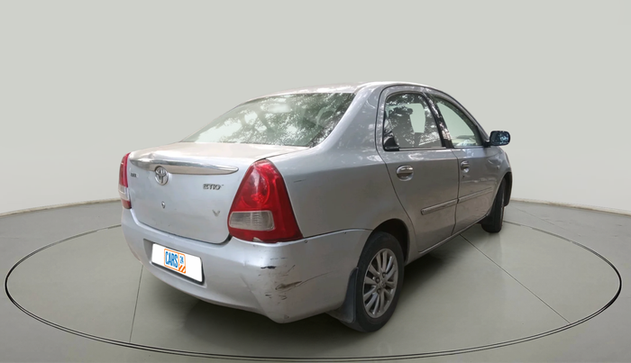 2011 Toyota Etios V, Petrol, Manual, 1,98,190 km, exterior