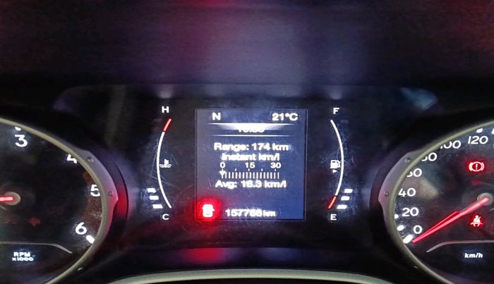 2018 Jeep Compass LONGITUDE (O) 2.0 DIESEL, Diesel, Manual, 1,57,758 km, interior