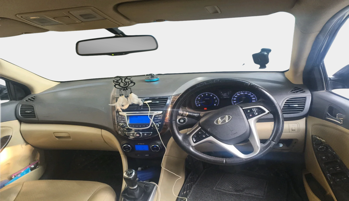 2014 Hyundai Verna FLUIDIC 1.6 VTVT SX OPT, Petrol, Manual, 69,614 km, interior