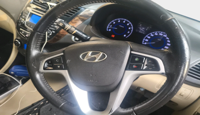 2014 Hyundai Verna FLUIDIC 1.6 VTVT SX OPT, Petrol, Manual, 69,614 km, interior