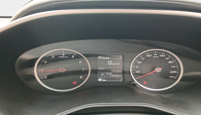 2022 MG HECTOR SHINE 1.5 PETROL TURBO CVT, Petrol, Automatic, 74,056 km, interior