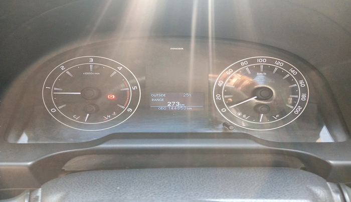 2017 Toyota Innova Crysta 2.4 GX 8 STR, Diesel, Manual, 1,44,850 km, interior