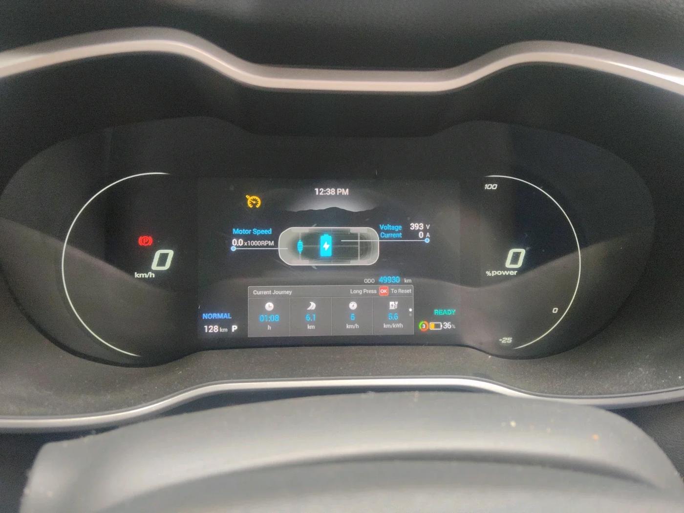 2024 MG ZS EV Executive, Electric, Automatic, 49,930 km, interior