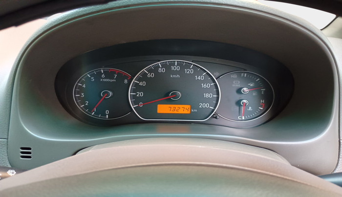 2010 Maruti SX4 VXI, Petrol, Manual, 73,274 km, interior