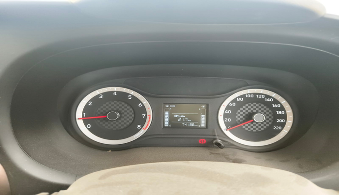 2021 Hyundai AURA S 1.2 CNG, Petrol, Manual, 74,186 km, interior