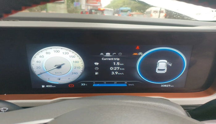 2024 Hyundai Creta SX (O) 1.5 DIESEL, Diesel, Manual, 33,827 km, interior