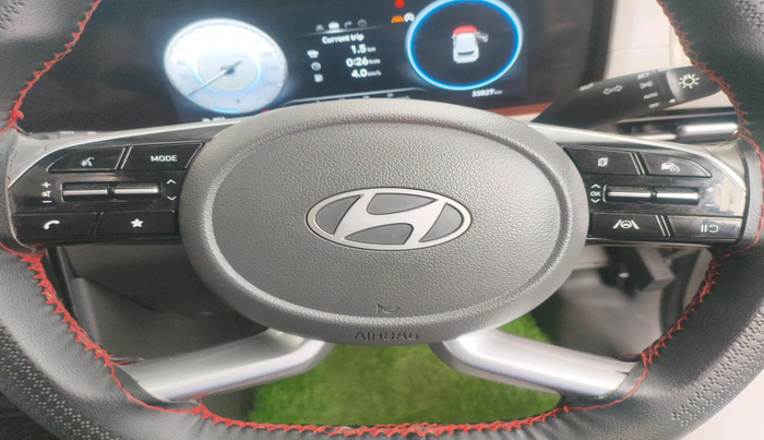 2024 Hyundai Creta SX (O) 1.5 DIESEL, Diesel, Manual, 33,827 km, interior