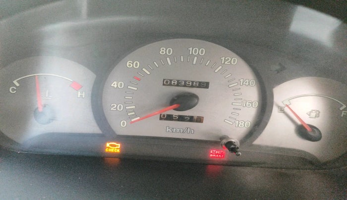 2012 Hyundai Santro Xing GL PLUS, CNG, Manual, 83,989 km, interior