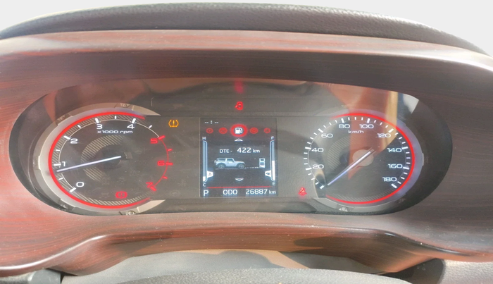 2021 Mahindra Thar LX D 4WD AT CONVERTIBLE, Diesel, Automatic, 26,887 km, interior