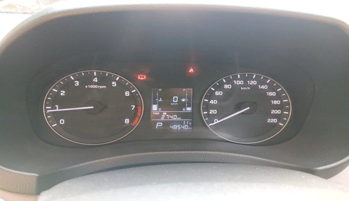 2017 Hyundai Creta SX PLUS AT 1.6 PETROL, Petrol, Automatic, 48,540 km, interior