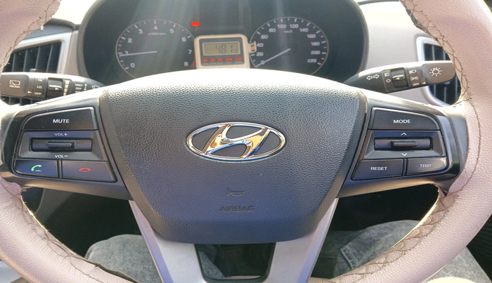 2017 Hyundai Creta SX PLUS AT 1.6 PETROL, Petrol, Automatic, 48,540 km, interior