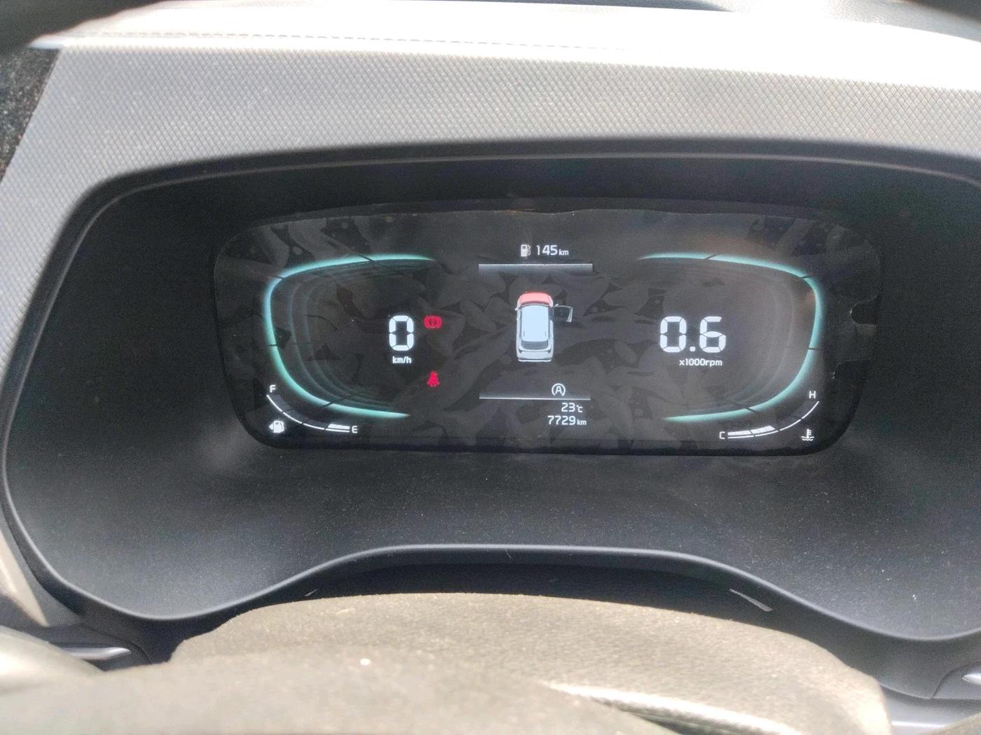 2024 KIA CARENS PRESTIGE 1.5 PETROL 7 STR, Petrol, Manual, 7,729 km, interior