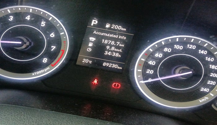 2020 Hyundai Creta SX IVT 1.5 PETROL, Petrol, Automatic, 89,230 km, interior