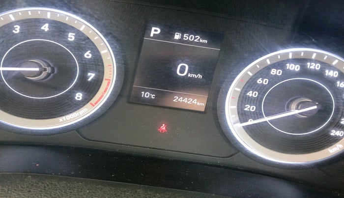 2023 Hyundai Creta SX IVT 1.5 PETROL, Petrol, Automatic, 24,424 km, interior