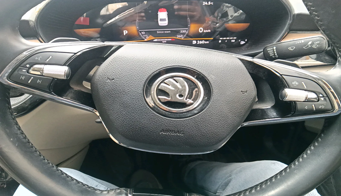 2022 Skoda SLAVIA STYLE 1.0L TSI AT, Petrol, Automatic, 9,408 km, interior