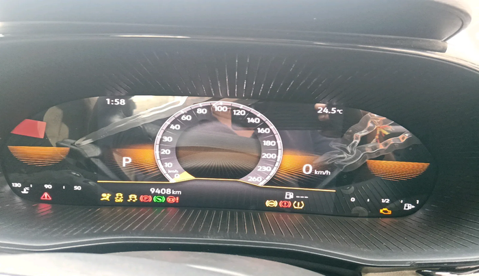 2022 Skoda SLAVIA STYLE 1.0L TSI AT, Petrol, Automatic, 9,408 km, interior