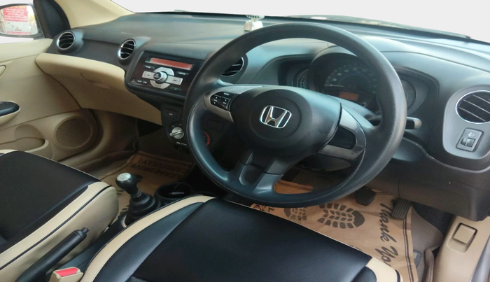 2015 Honda Amaze 1.2L I-VTEC S, Petrol, Manual, 50,987 km, interior