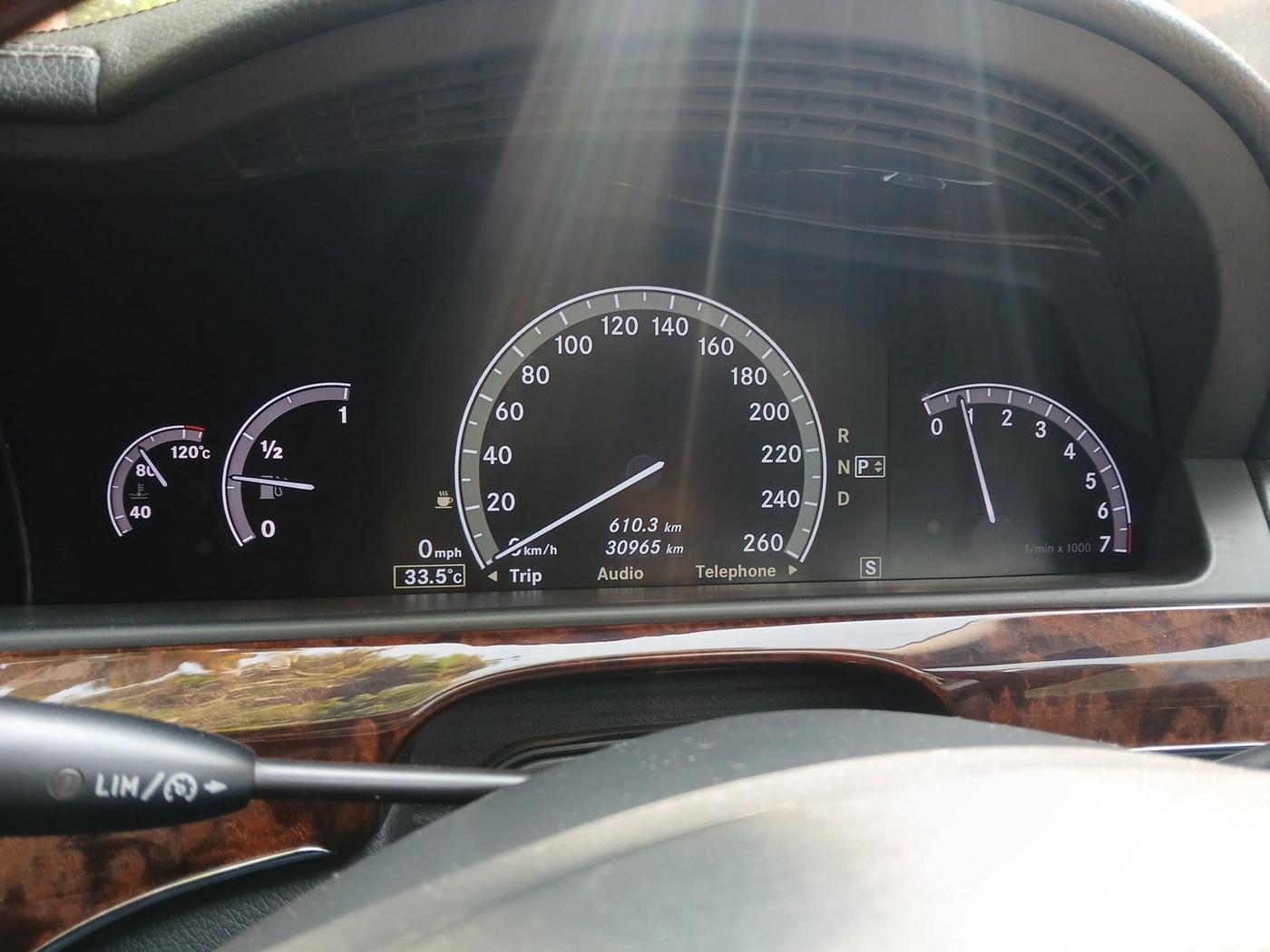 2013 Mercedes Benz S Class 500L, Petrol, Automatic, 30,965 km, interior