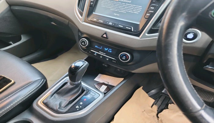 2016 Hyundai Creta SX PLUS AT 1.6 PETROL, Petrol, Automatic, 1,48,743 km, interior