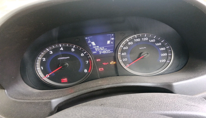 2013 Hyundai Verna FLUIDIC 1.6 VTVT EX, Petrol, Manual, 34,800 km, interior
