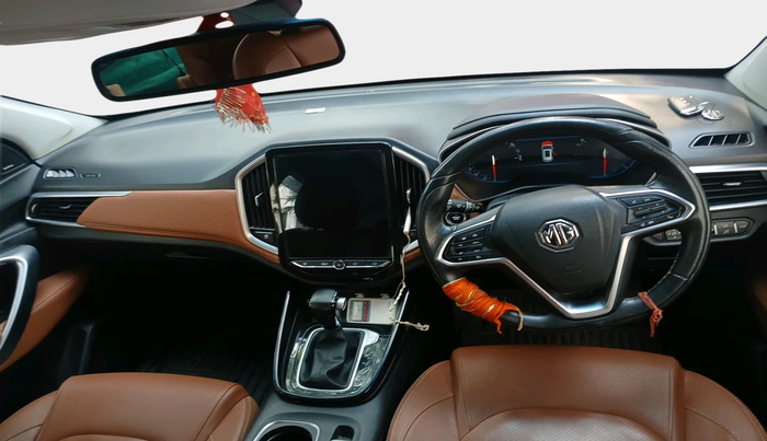 2021 MG HECTOR PLUS SHARP 1.5 PETROL TURBO CVT 6-STR, Petrol, Automatic, 38,008 km, interior