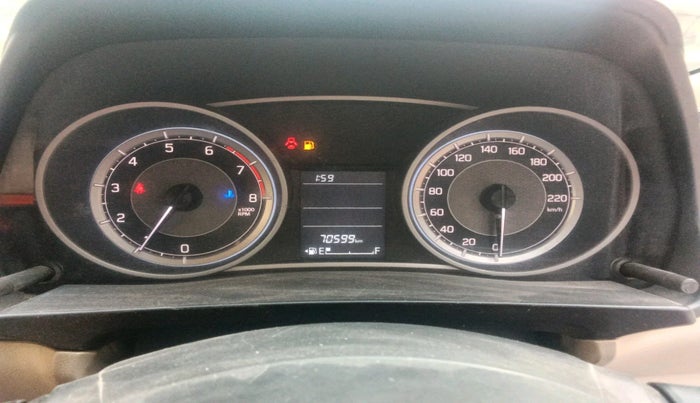 2019 Maruti Dzire VXI, Petrol, Manual, 70,599 km, interior