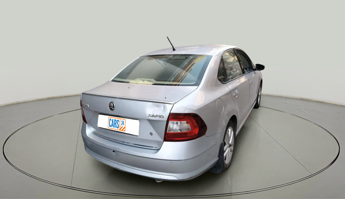 2017 Skoda Rapid STYLE 1.6 MPI AT, Petrol, Automatic, 1,35,349 km, exterior