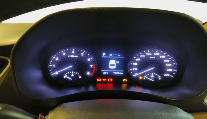 2019 Hyundai Verna 1.6 VTVT SX + AT, Petrol, Automatic, 75,294 km, interior