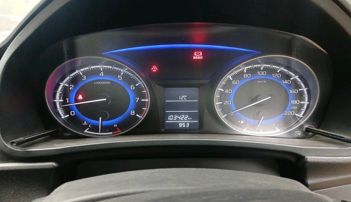 2016 Maruti Baleno DELTA PETROL 1.2, Petrol, Manual, 1,03,422 km, interior