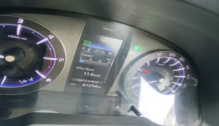 2022 Toyota Innova Crysta 2.4 VX 8 STR, Diesel, Manual, 67,254 km, interior