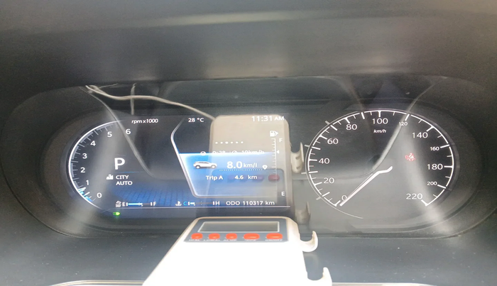 2021 Tata Harrier XZA PLUS 2.0L, Diesel, Automatic, 1,10,317 km, interior