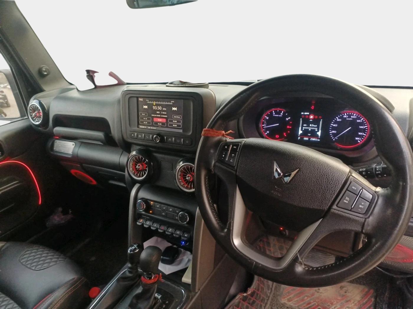 2023 Mahindra Thar LX PETROL HT 4WD AT, Petrol, Automatic, 25,900 km, interior