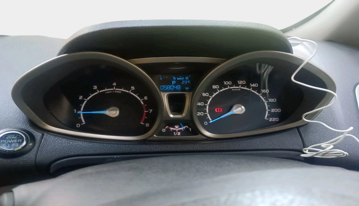 2017 Ford Ecosport TITANIUM 1.5L PETROL AT, Petrol, Automatic, 58,048 km, interior