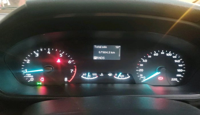 2019 Ford Ecosport TITANIUM + 1.5L PETROL AT, Petrol, Automatic, 57,984 km, interior