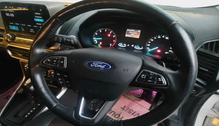 2019 Ford Ecosport TITANIUM + 1.5L PETROL AT, Petrol, Automatic, 57,984 km, interior