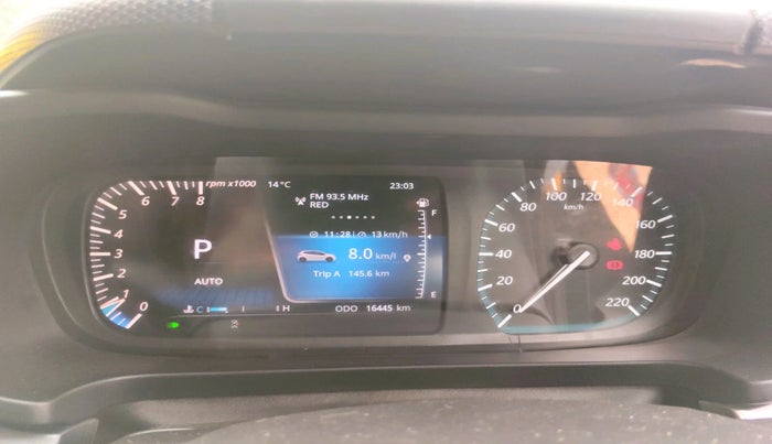 2023 Tata ALTROZ XZA, Petrol, Automatic, 16,445 km, interior