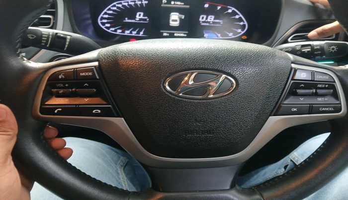 2022 Hyundai Verna SX 1.5 VTVT IVT, CNG, Automatic, 82,430 km, interior