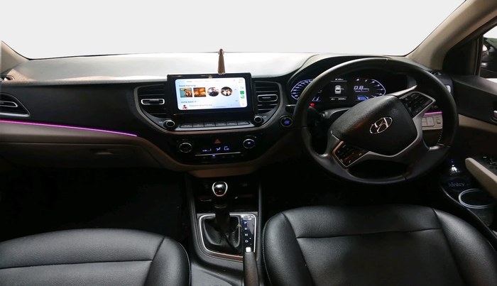 2022 Hyundai Verna SX 1.5 VTVT IVT, CNG, Automatic, 82,430 km, interior