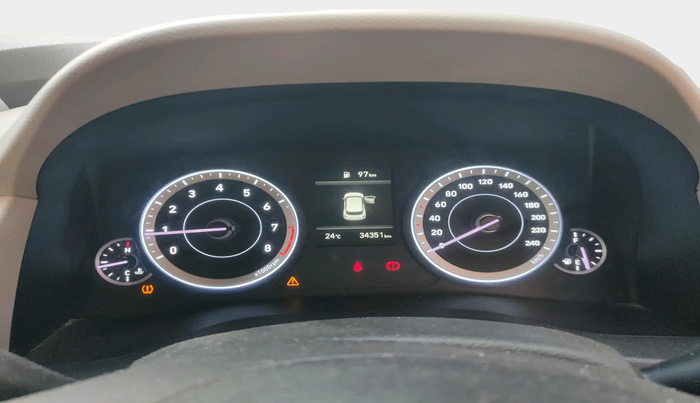 2020 Hyundai Creta SX 1.5 PETROL, Petrol, Manual, 34,351 km, interior