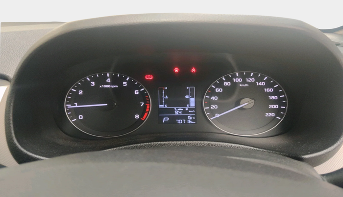 2019 Hyundai Creta SX AT 1.6 PETROL, Petrol, Automatic, 70,716 km, interior