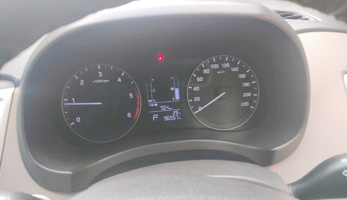 2017 Hyundai Creta SX PLUS AT 1.6 DIESEL, Diesel, Automatic, 96,557 km, interior