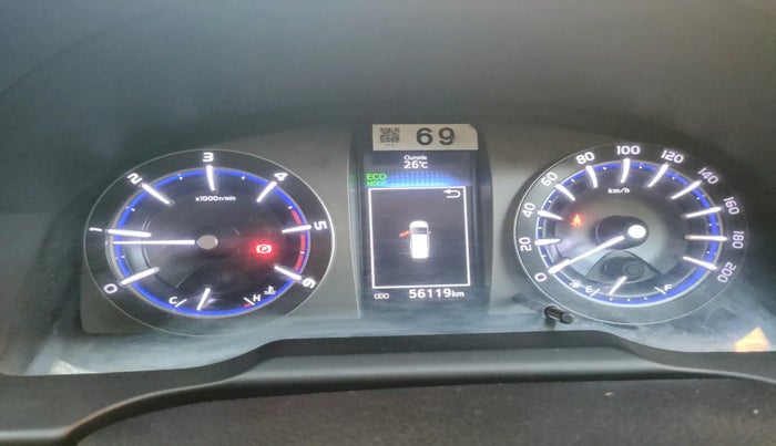 2016 Toyota Innova Crysta 2.4 VX 7 STR, Diesel, Manual, 56,119 km, interior